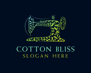 Sewing Machine Plant logo design