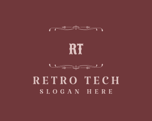 Retro Western Cattle Ranch logo design