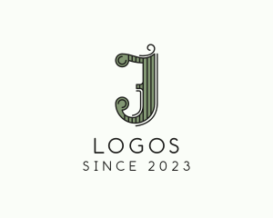 Broadway - Traditional Business Letter J logo design