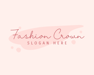 Feminine Fashion Spa logo design