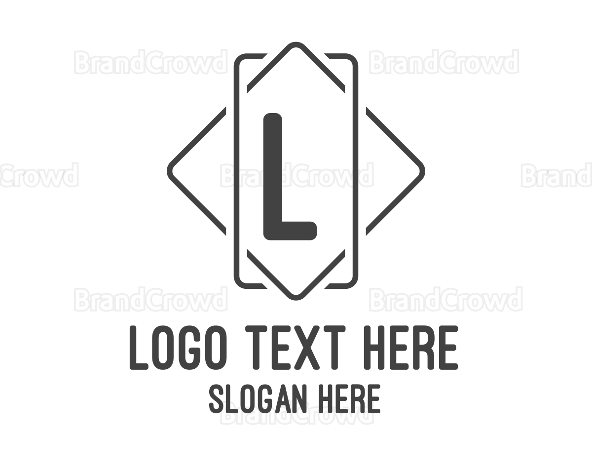 Simple Square Letter Logo