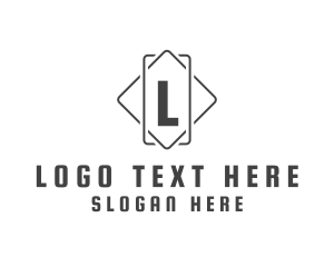 Black And White - Simple Minimalist Business logo design
