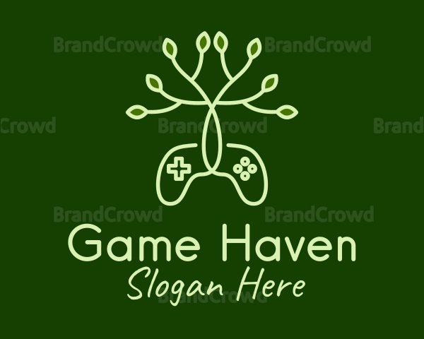 Nature Game Console Logo