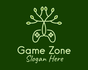 Nature Game Console  logo design