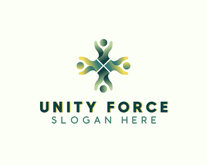 Alliance - Youth People Community logo design