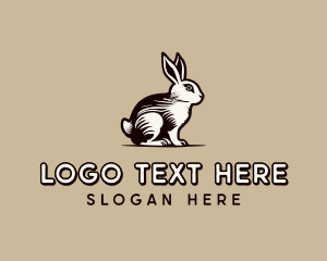 Bunny - Bunny Rabbit Wildlife logo design