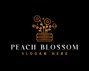 Botanical Flower Garden logo design