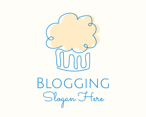 Pastry - Simple Muffin Cupcake logo design