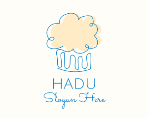 Simple - Simple Muffin Cupcake logo design