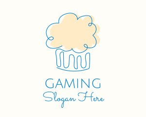 Cooking - Simple Muffin Cupcake logo design