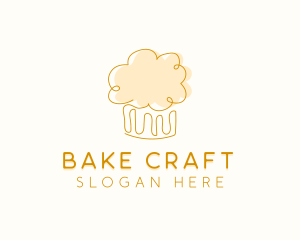 Muffin Baker Baking logo design