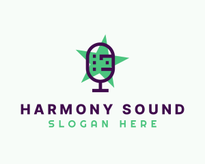 Sound - Mic Sound Entertainment logo design