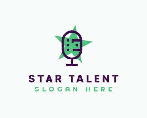 Talent - Mic Sound Entertainment logo design