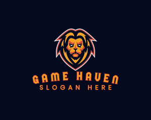 Lion Gaming League logo design