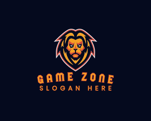 Lion Gaming League logo design