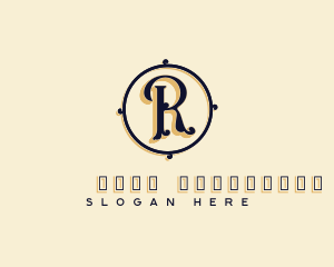 Premium Luxurious Business Letter R Logo