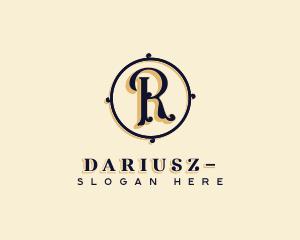 Premium Luxurious Business Letter R Logo