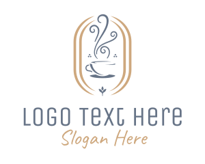 Cup - Coffee Cup Aroma logo design