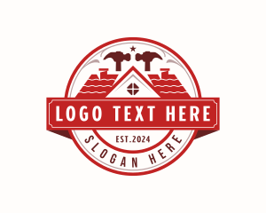 Industrial - Roof Hammer Construction logo design