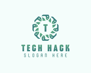 Software Programming Technology logo design