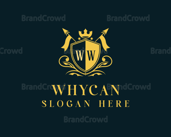 Royal Crown Shield Logo