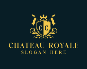 Royal Crown Shield logo design