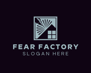 Industrial CNC Factory logo design