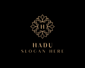 Lotus Floral Luxury Logo
