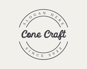 Generic Cursive Apparel logo design