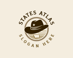 Cowboy Hat Montana logo design