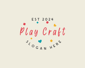 Playful Preschool Business logo design