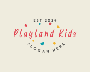 Playful Preschool Business logo design