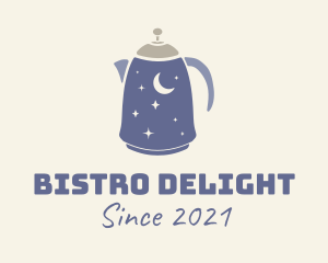 Starry Electric Kettle logo design