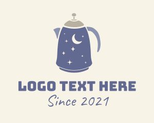 Appliance - Starry Electric Kettle logo design