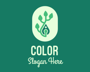 Drugstore - Green Organic Pharmacy logo design