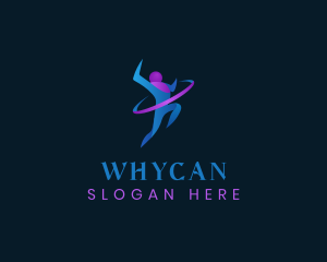Human Fitness Runner Logo