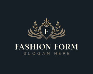 Wedding Event Wreath logo design