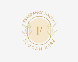 Wellness Floral Wreath  logo design