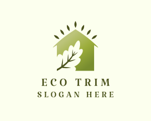 Eco Real Estate logo design