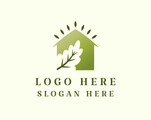 Village - Eco Real Estate logo design