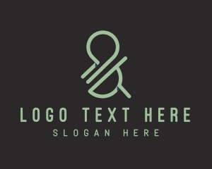 Ligature - Generic Ampersand Font logo design