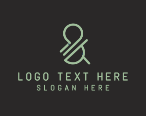 Generic Ampersand Font Logo