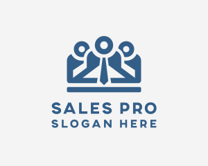 Salesman - Corporate Employee Agency logo design