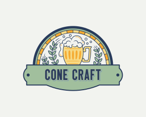 Liquor Beer Mug logo design