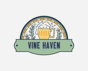 Liquor Beer Mug logo design