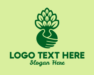 Tree - Horticulture Gardener Horticulturist logo design