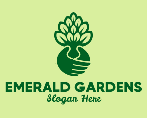 Horticulture Gardener Horticulturist logo design