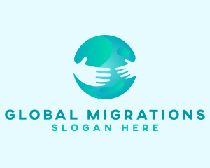 Global Hug Support Organization logo design