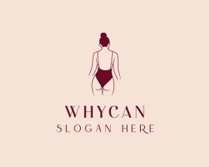 Bikini Fashion Swimwear Logo