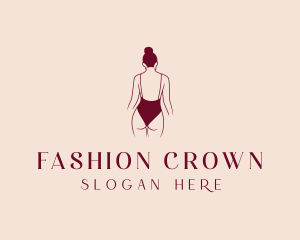 Bikini Fashion Swimwear logo design